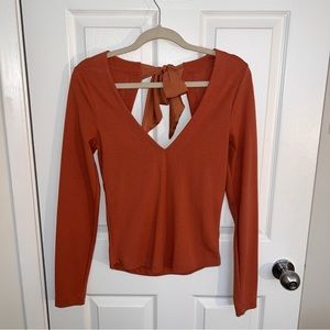 Free People Tie Back Top (US S)